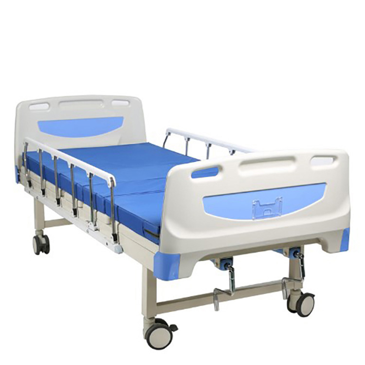 Εγχειρίδιο ABS Head Board Two Crank Hospital Bed for Clinc and Hospital