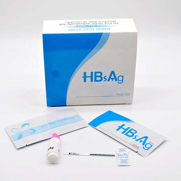 Κιτ Ταινιών Αντιγόνου Ηπατίτιδας Β Hbsag Rapid Test Strip