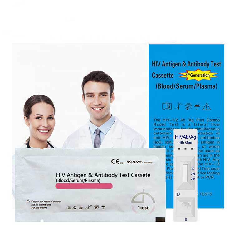 Νέα κασέτα ταχείας εξέτασης Ag Ab 4th Generation Kit Test 1/2 Ag Ab