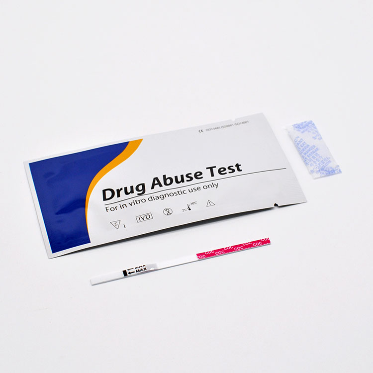 One Step Drug COC Urine Test Strap